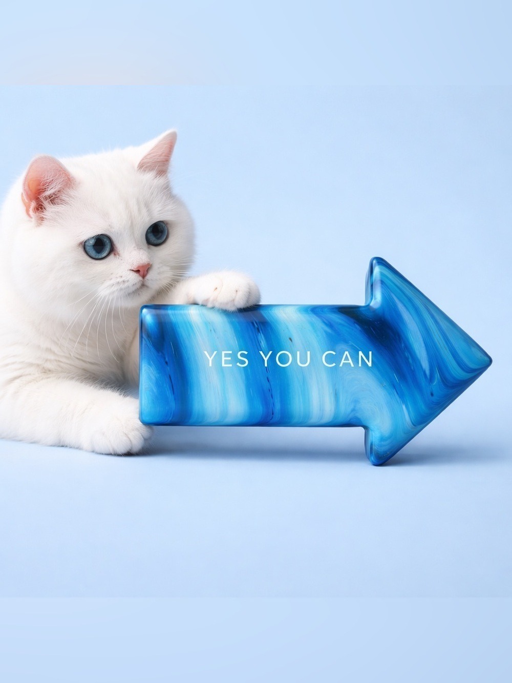 Glass Paperweight “Yes You Can” NWT from Papyrus